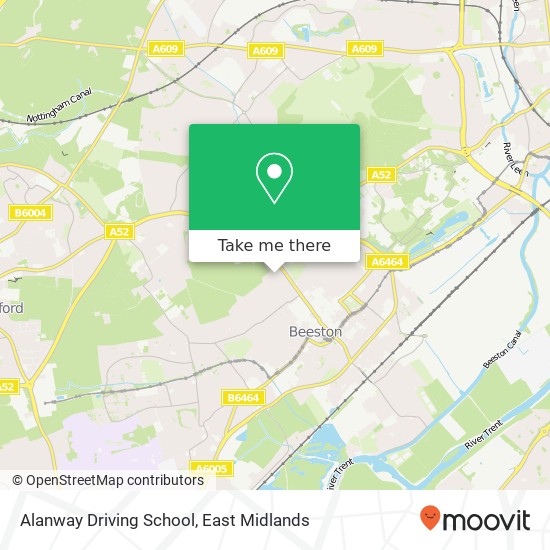 Alanway Driving School map