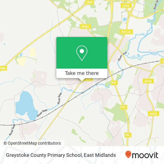 Greystoke County Primary School map