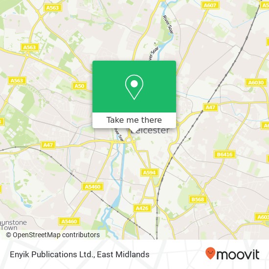 Enyik Publications Ltd. map