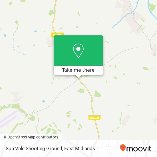 Spa Vale Shooting Ground map