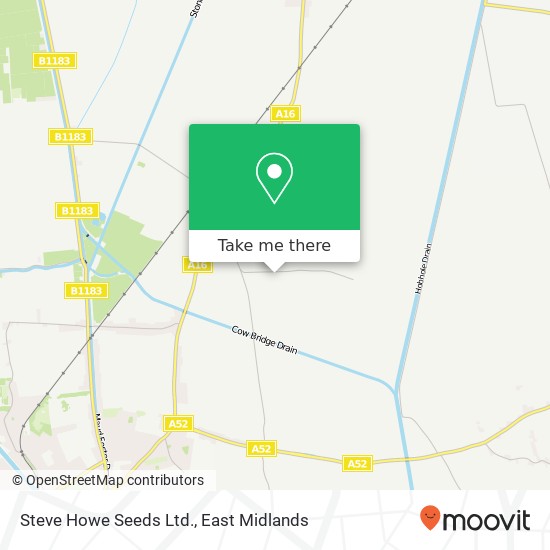 Steve Howe Seeds Ltd. map