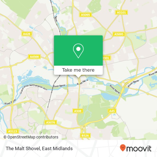 The Malt Shovel map