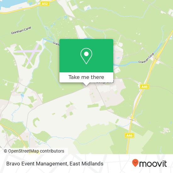 Bravo Event Management map