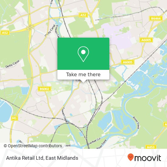 Antika Retail Ltd map