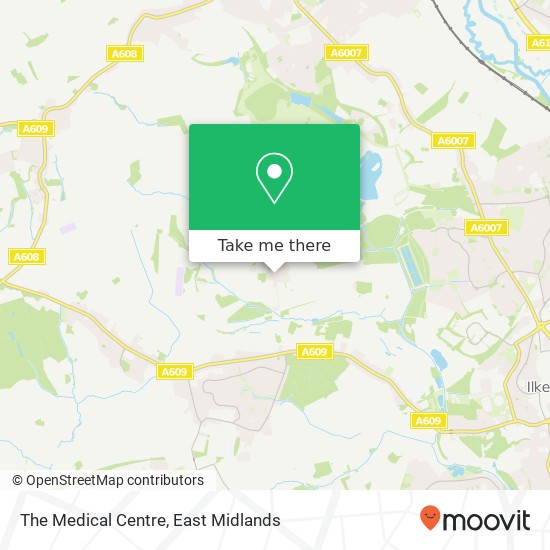 The Medical Centre map