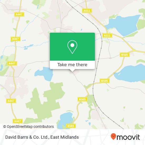 David Barrs & Co. Ltd. map