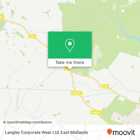 Langley Corporate Wear Ltd map