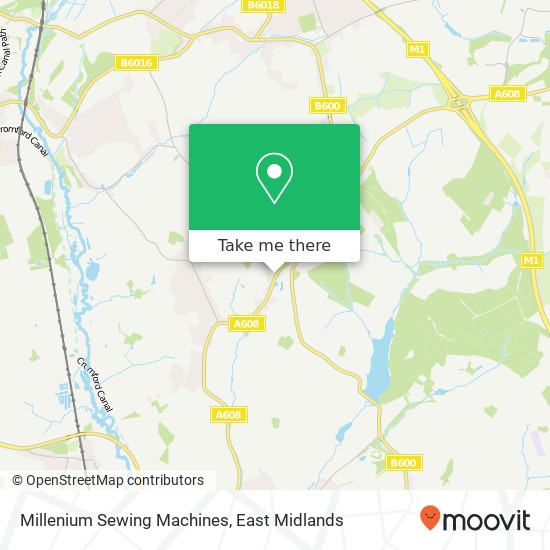 Millenium Sewing Machines map