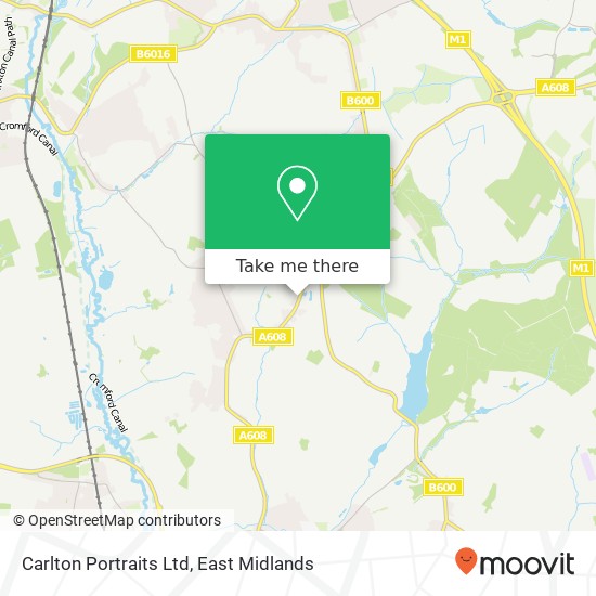 Carlton Portraits Ltd map