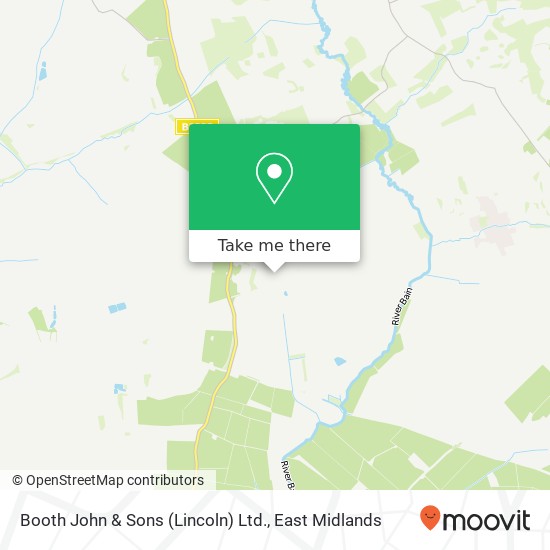 Booth John & Sons (Lincoln) Ltd. map
