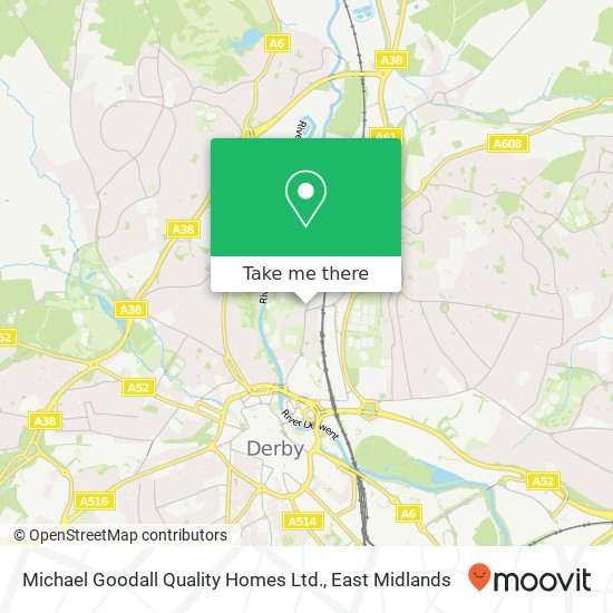 Michael Goodall Quality Homes Ltd. map
