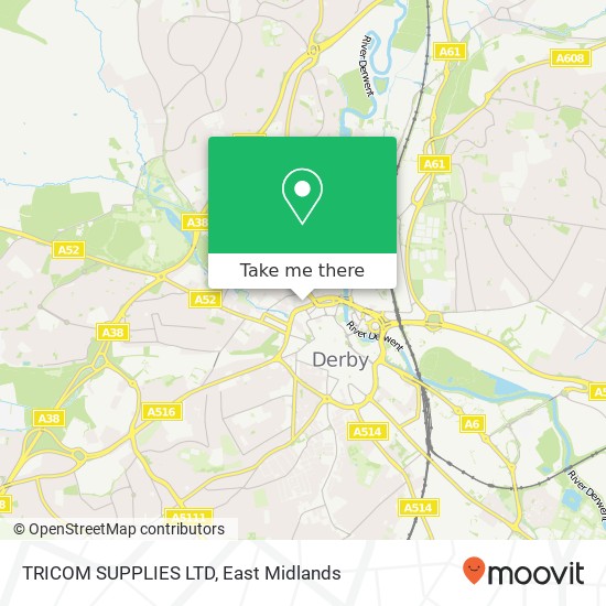 TRICOM SUPPLIES LTD map