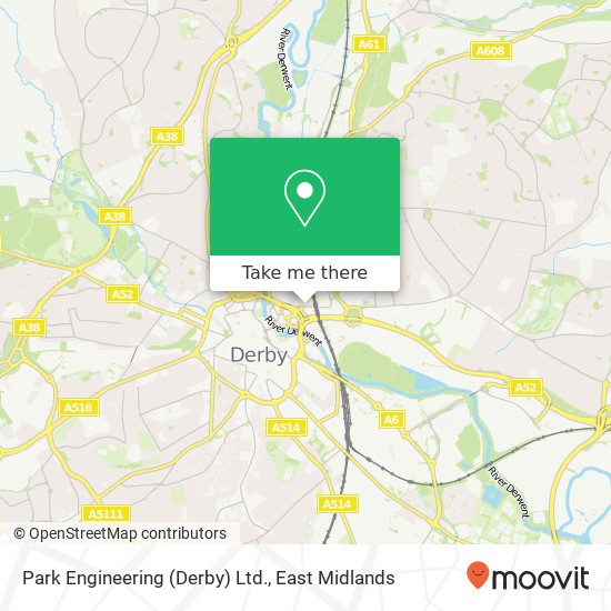 Park Engineering (Derby) Ltd. map