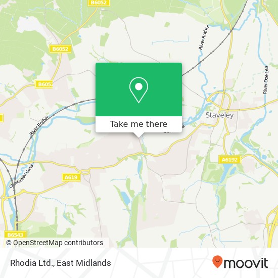 Rhodia Ltd. map