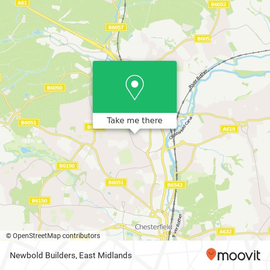 Newbold Builders map
