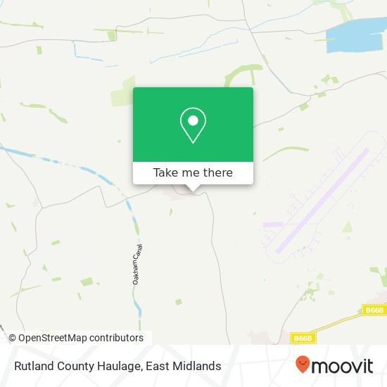 Rutland County Haulage map