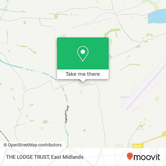 THE LODGE TRUST map