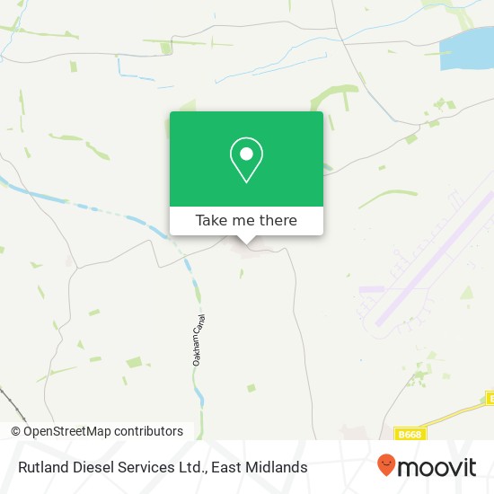 Rutland Diesel Services Ltd. map
