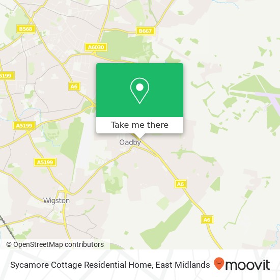 Sycamore Cottage Residential Home map