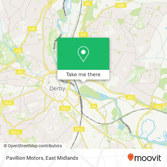 Pavillion Motors map