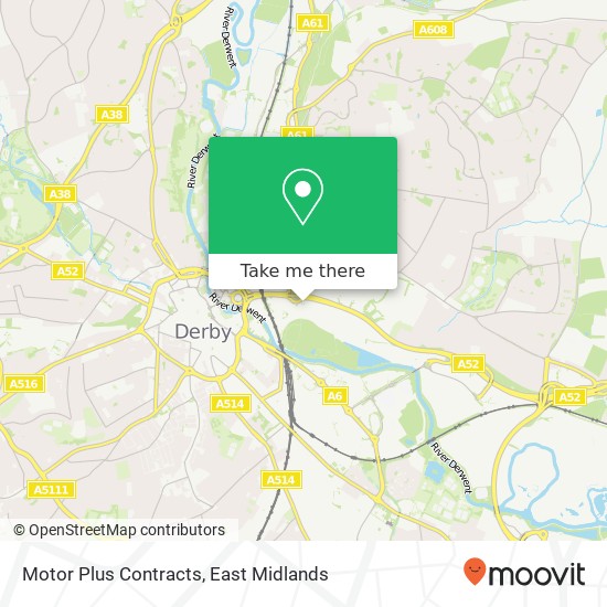 Motor Plus Contracts map