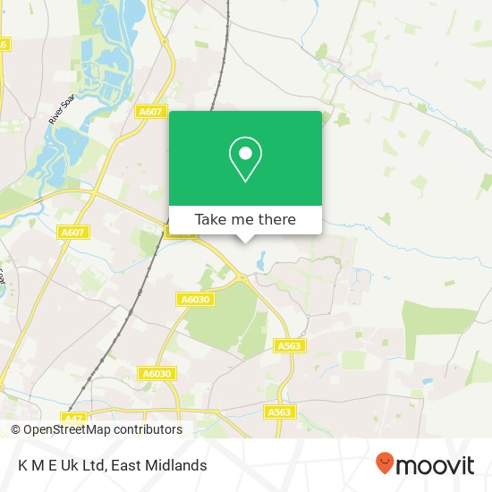 K M E Uk Ltd map