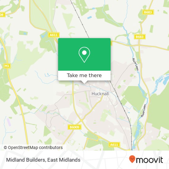 Midland Builders map