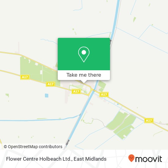 Flower Centre Holbeach Ltd. map