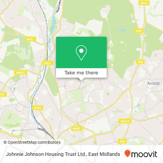 Johnnie Johnson Housing Trust Ltd. map