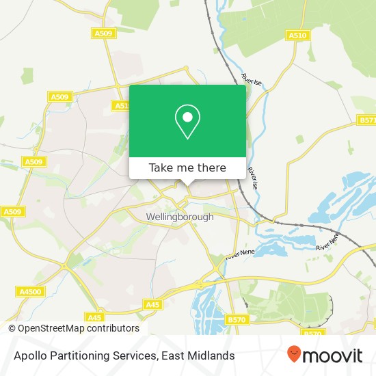 Apollo Partitioning Services map