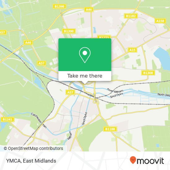 YMCA map