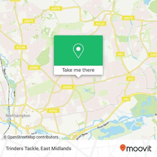 Trinders Tackle map