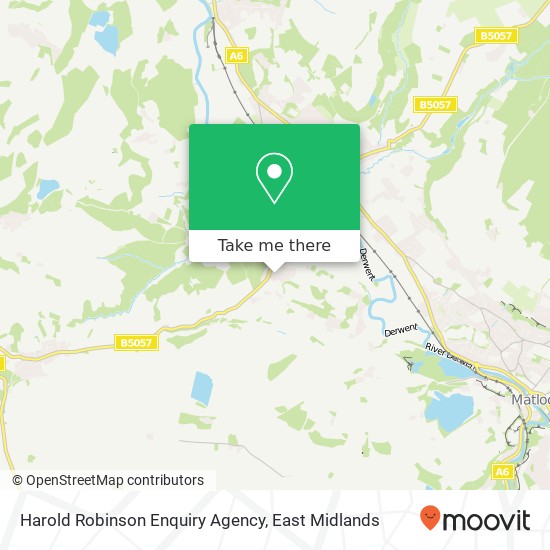 Harold Robinson Enquiry Agency map