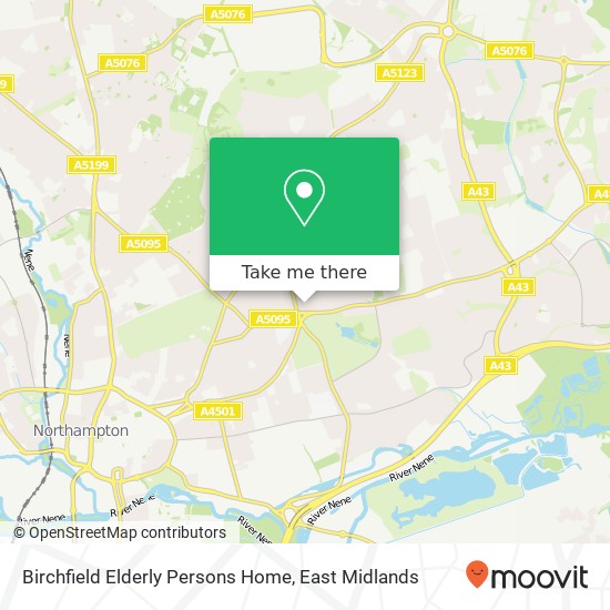 Birchfield Elderly Persons Home map