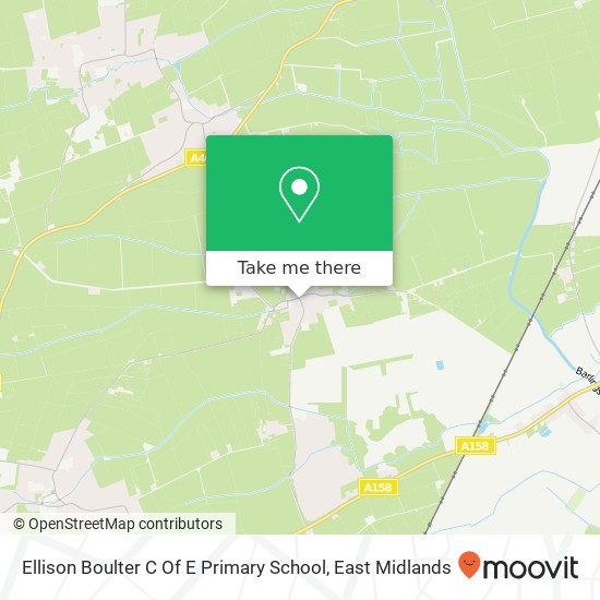 Ellison Boulter C Of E Primary School map