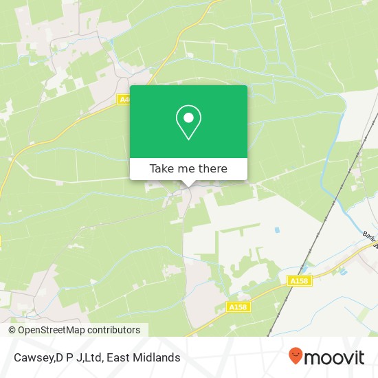 Cawsey,D P J,Ltd map