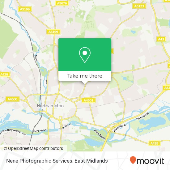 Nene Photographic Services map