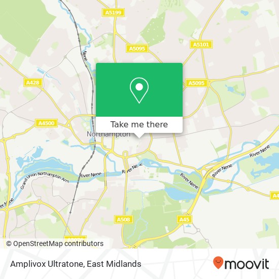 Amplivox Ultratone map