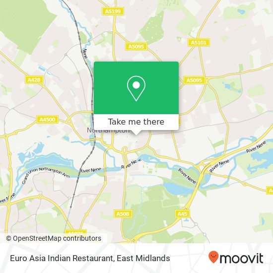 Euro Asia Indian Restaurant map