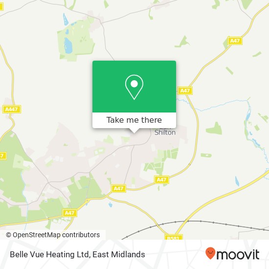 Belle Vue Heating Ltd map