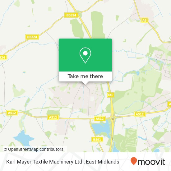 Karl Mayer Textile Machinery Ltd. map