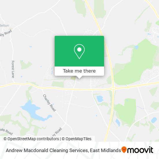 Andrew Macdonald Cleaning Services map