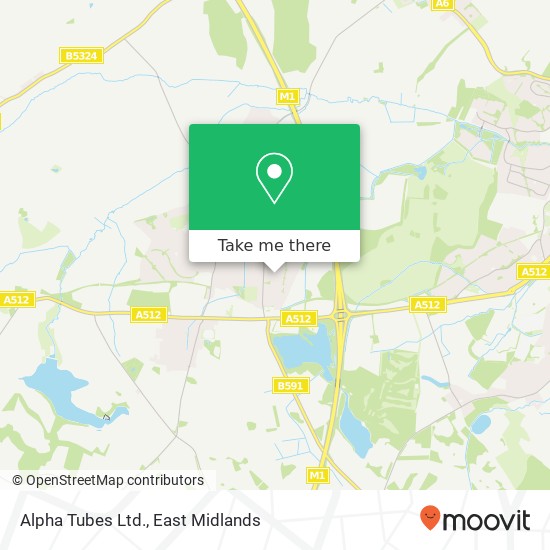 Alpha Tubes Ltd. map
