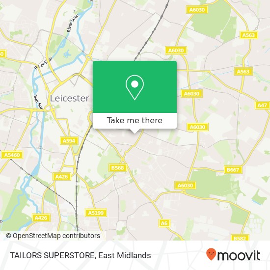 TAILORS SUPERSTORE map