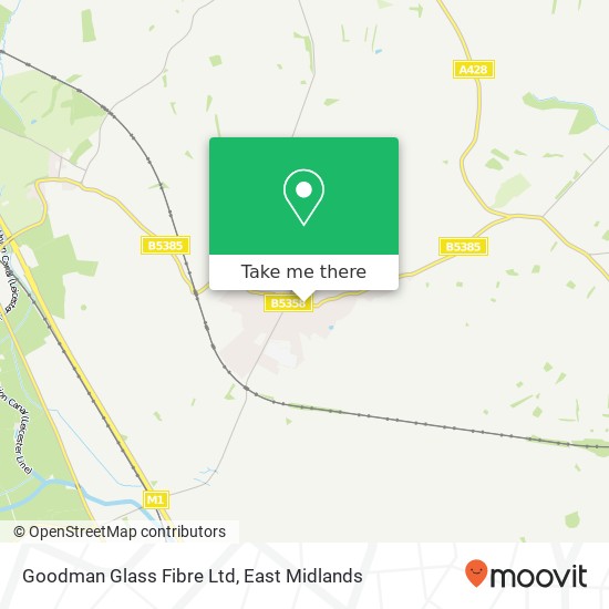 Goodman Glass Fibre Ltd map