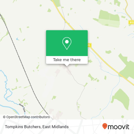 Tompkins Butchers map