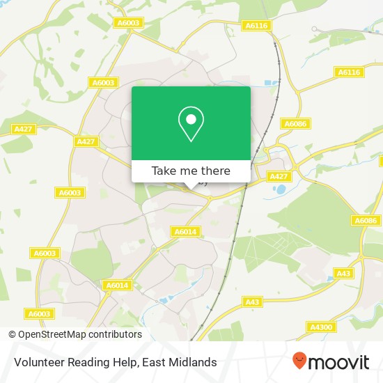 Volunteer Reading Help map