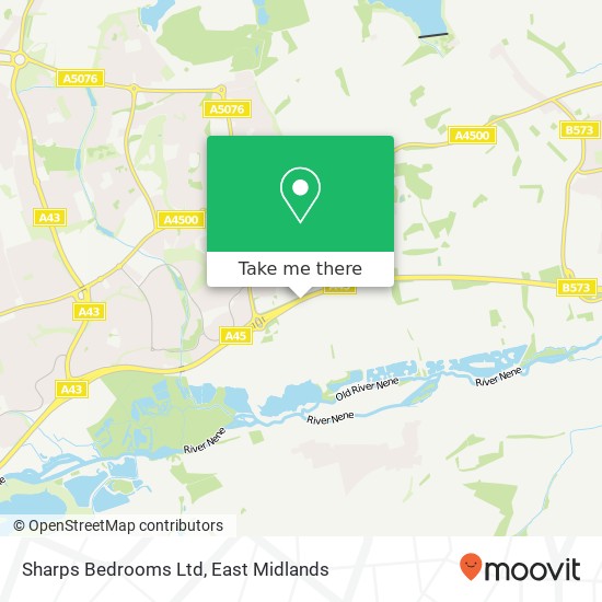 Sharps Bedrooms Ltd map