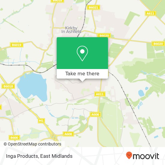 Inga Products map