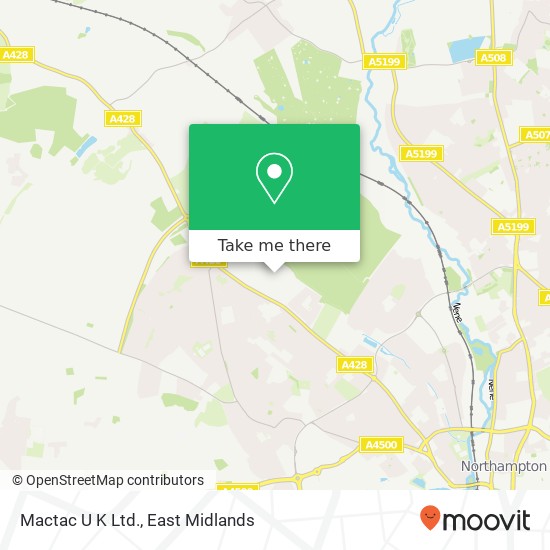 Mactac U K Ltd. map